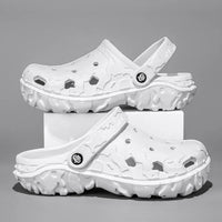 Men's Slip - On Clogs - Lightweight Beach And Garden Sandals