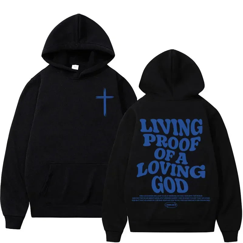 “God Loves You Unisex Christian Hoodie | 20+ Bible Verse Designs | Men’s & Women’s Faith Sweatshirts | Gather & Co. LLC”