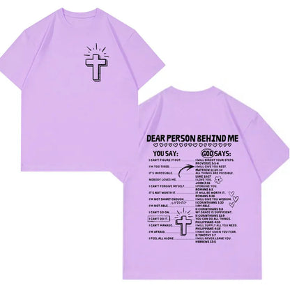 Living Proof of God's Love - Christian Unisex Bible Tee