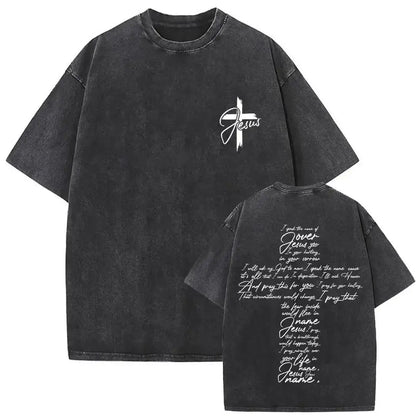 Men’s Christian Vintage Graphic Tees – Forgive Them Father + 30 Bold Faith-Based Designs