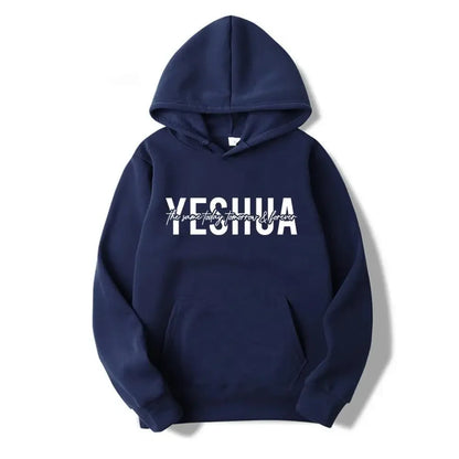 “YESHUA Christian Women’s Hoodie | Faith-Based Bible Verse Sweatshirt | Gather & Co. LLC”