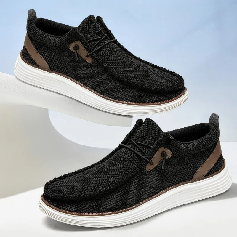 Men's Casual Loafers - Breathable Soft Slip - On Everyday Shoes