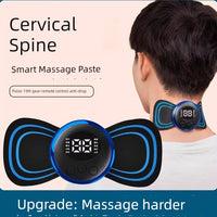 Cervical Spine Massage Patch Instrument Waist Back Cervical Spine Rechargeable Multi-Function Pocket Physiotherapy Massager Compact Smart Instrument