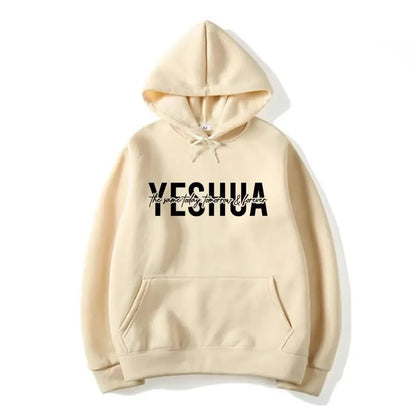 “YESHUA Christian Women’s Hoodie | Faith-Based Bible Verse Sweatshirt | Gather & Co. LLC”