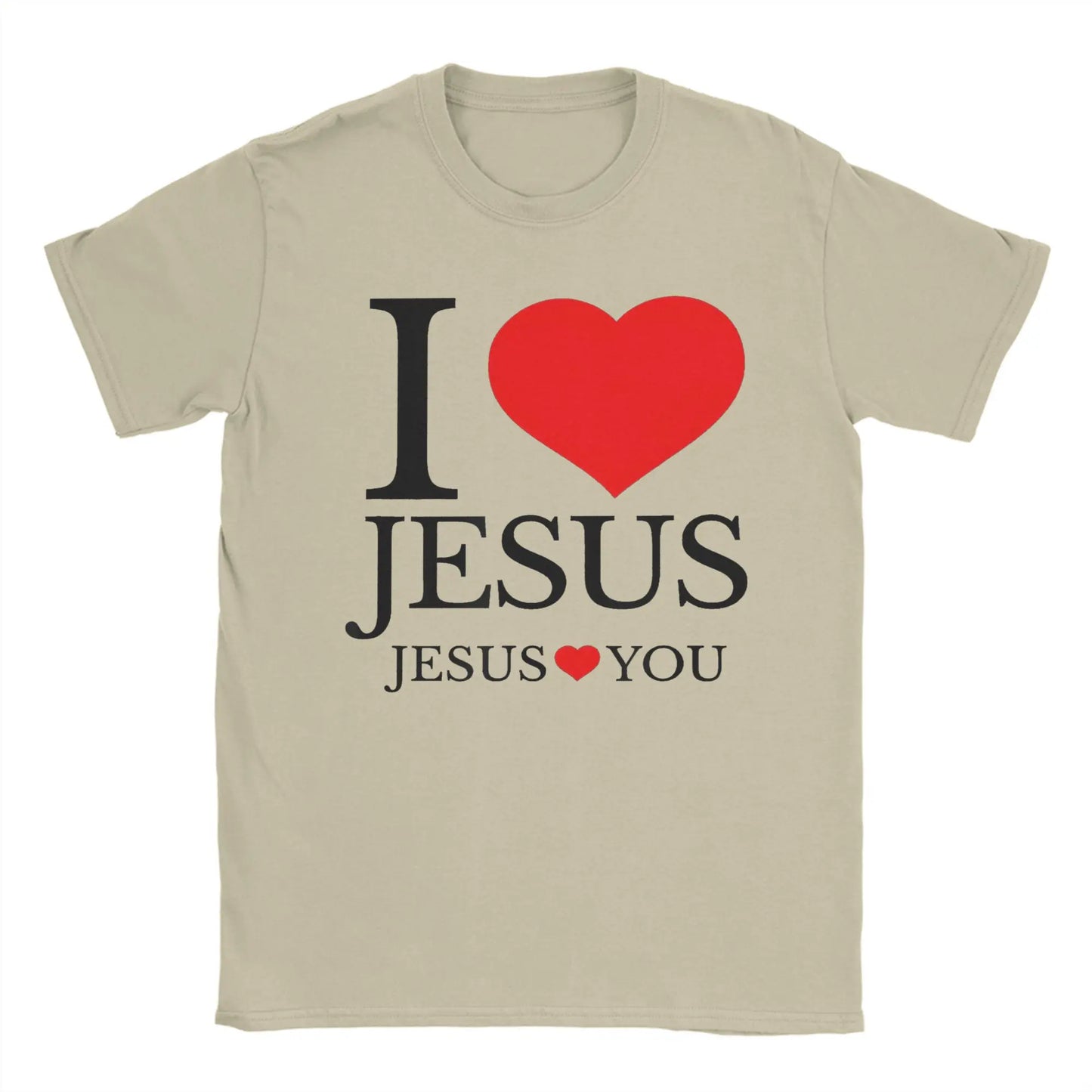 I Love Jesus, Jesus Loves You Tee- Fun & Faith Filled Shirt For Women