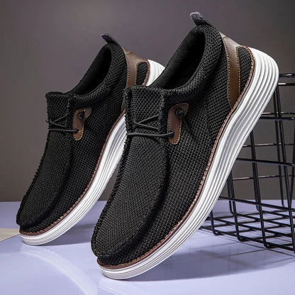 Men's Casual Loafers - Breathable Soft Slip - On Everyday Shoes