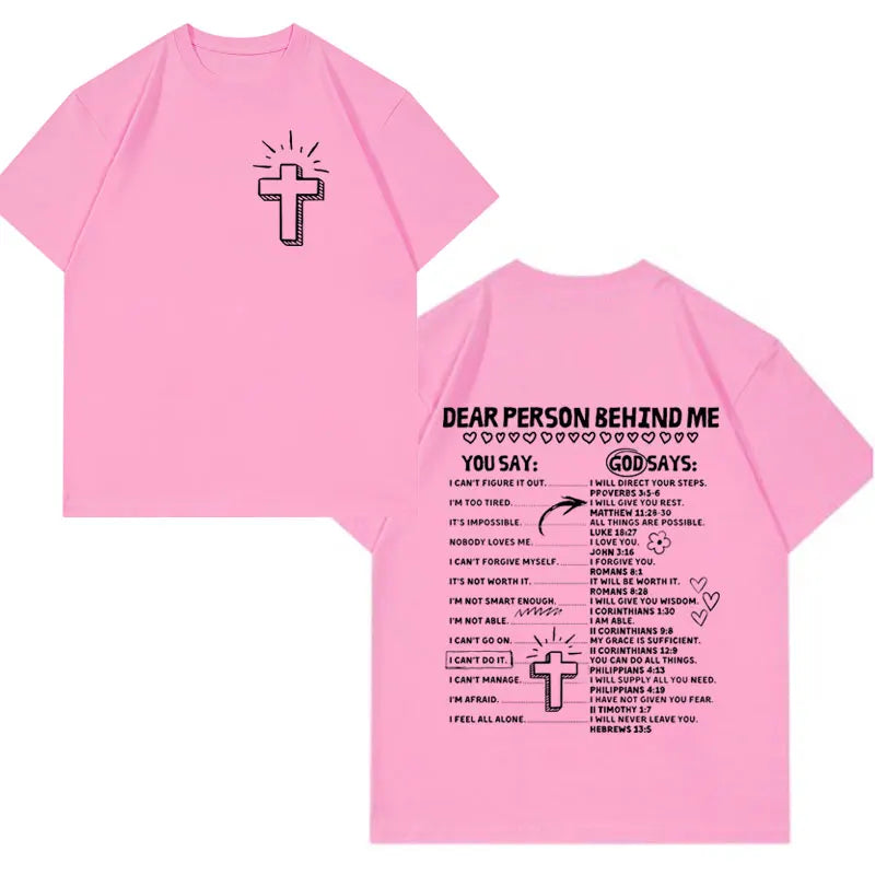 Living Proof of God's Love - Christian Unisex Bible Tee