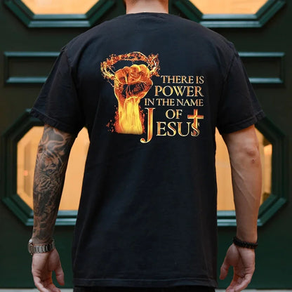 Jesus Christ Back Print Tee - Bold Men's Streetwear