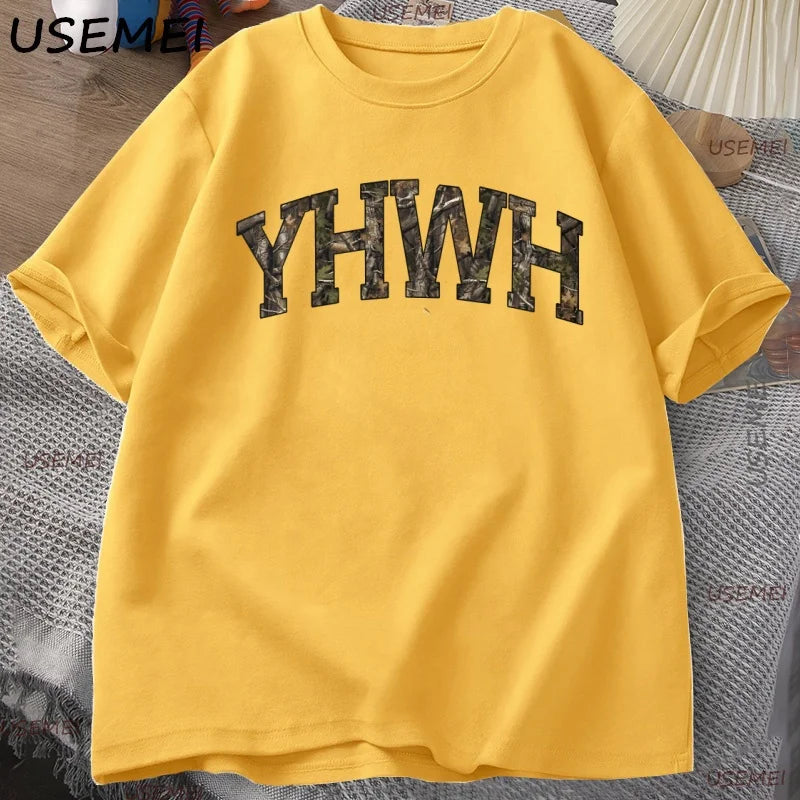 YHWH Christian T-Shirt – Unisex Casual Cotton Tee