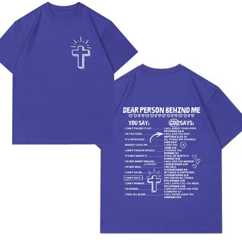 Living Proof of God's Love - Christian Unisex Bible Tee
