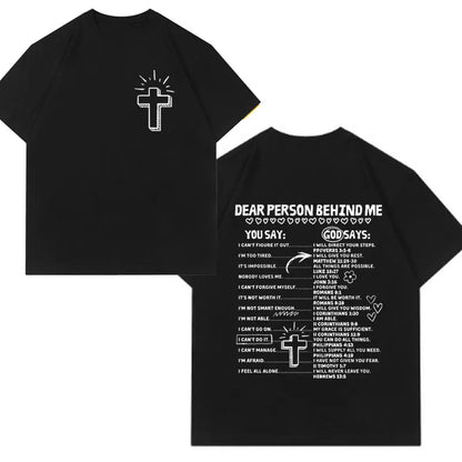 Living Proof of God's Love - Christian Unisex Bible Tee