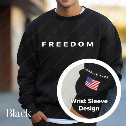 Freedom Crewneck – Bold Christian Statement Sweatshirt (Unisex)