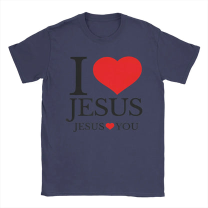 I Love Jesus, Jesus Loves You Tee- Fun & Faith Filled Shirt For Women