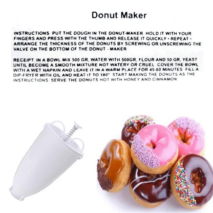 DIY Donut Maker & Dispenser – Easy Pastry Baking Tool for Perfect Homemade Donuts
