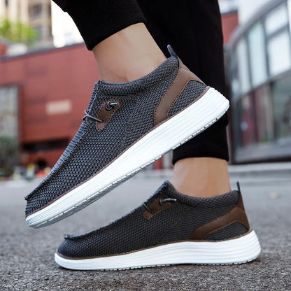 Men's Casual Loafers - Breathable Soft Slip - On Everyday Shoes