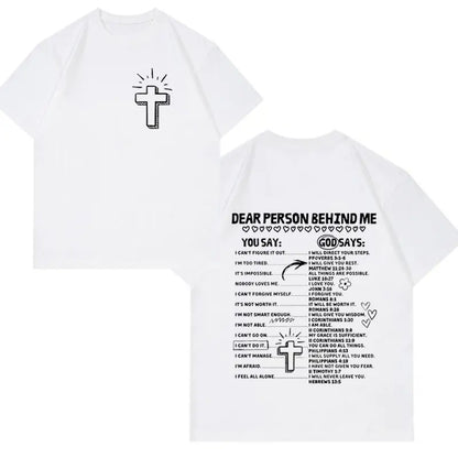 Living Proof of God's Love - Christian Unisex Bible Tee