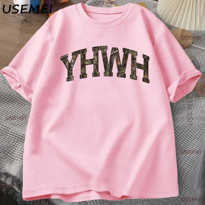 YHWH Christian T-Shirt – Unisex Casual Cotton Tee