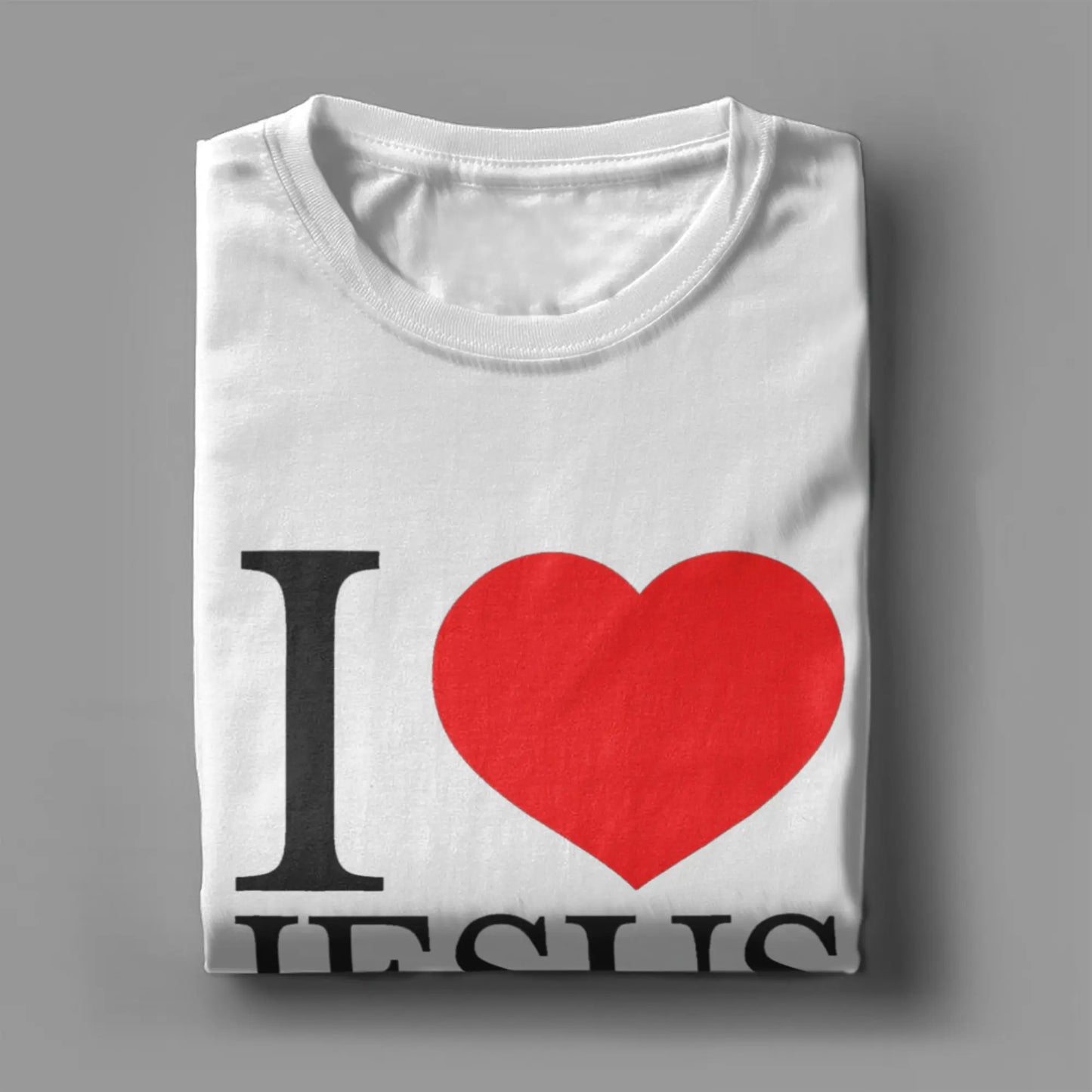 I Love Jesus, Jesus Loves You Tee- Fun & Faith Filled Shirt For Women