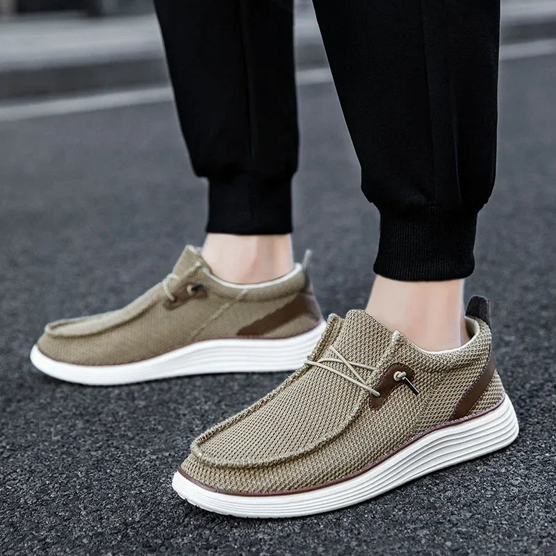 Men's Casual Loafers - Breathable Soft Slip - On Everyday Shoes