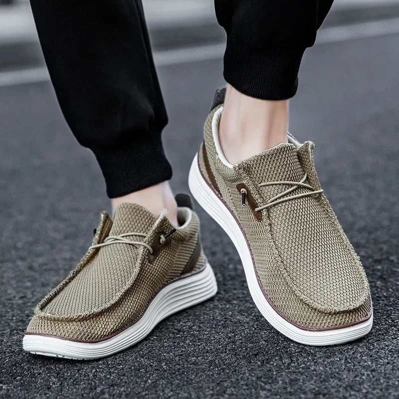 Men's Casual Loafers - Breathable Soft Slip - On Everyday Shoes
