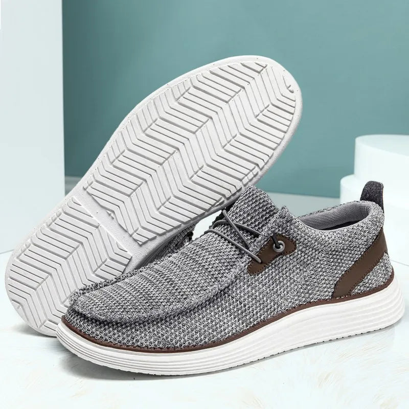 Men's Casual Loafers - Breathable Soft Slip - On Everyday Shoes