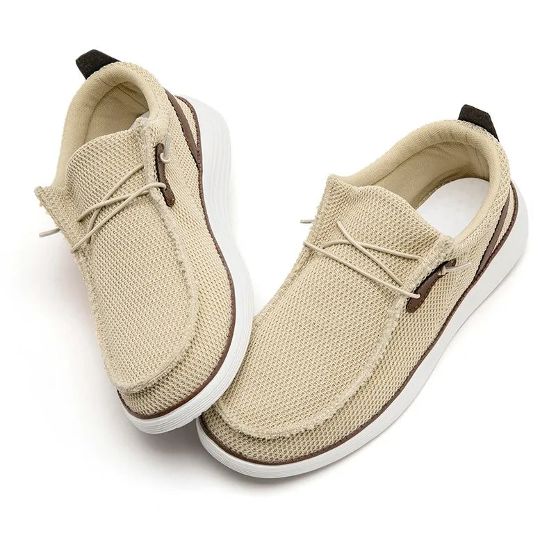 Men's Casual Loafers - Breathable Soft Slip - On Everyday Shoes