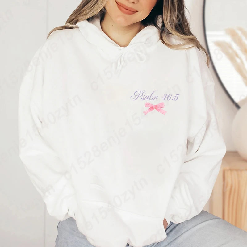 “God Is Within Her Hoodie | Psalm 46:5 Christian Women’s Faith Sweatshirt | Gather & Co. LLC”
