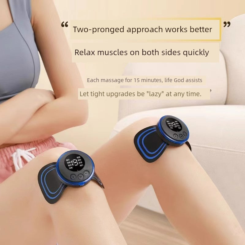 Cervical Spine Massage Patch Instrument Waist Back Cervical Spine Rechargeable Multi-Function Pocket Physiotherapy Massager Compact Smart Instrument