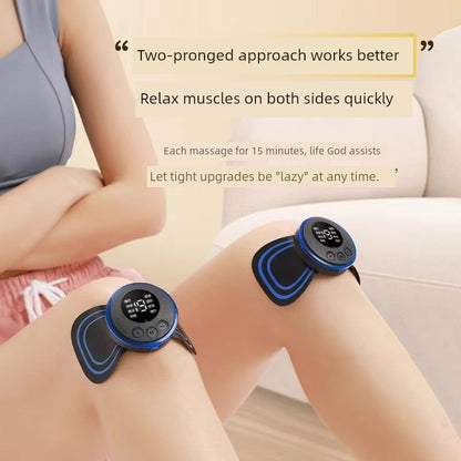 Cervical Spine Massage Patch Instrument Waist Back Cervical Spine Rechargeable Multi-Function Pocket Physiotherapy Massager Compact Smart Instrument