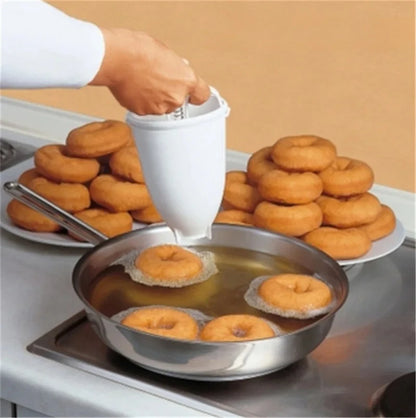 DIY Donut Maker & Dispenser – Easy Pastry Baking Tool for Perfect Homemade Donuts