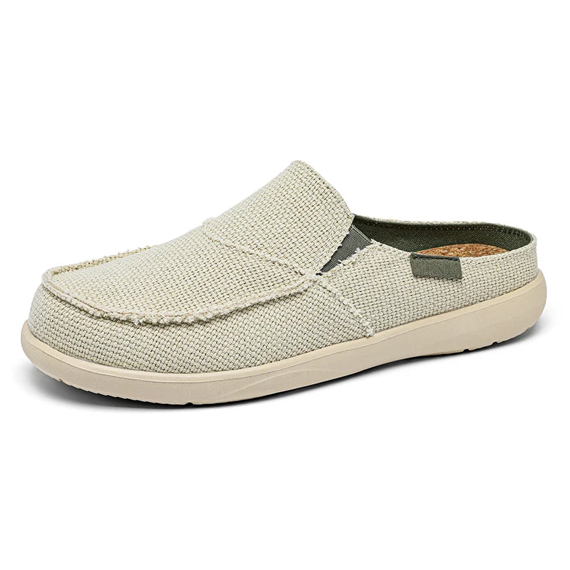 Canvas Slip - On Shoes For Men - Breathable Year - Round Comfort