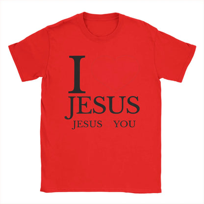 I Love Jesus, Jesus Loves You Tee- Fun & Faith Filled Shirt For Women