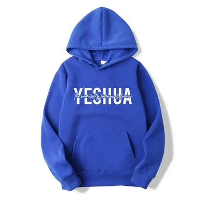 “YESHUA Christian Women’s Hoodie | Faith-Based Bible Verse Sweatshirt | Gather & Co. LLC”