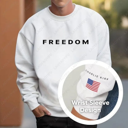 Freedom Crewneck – Bold Christian Statement Sweatshirt (Unisex)