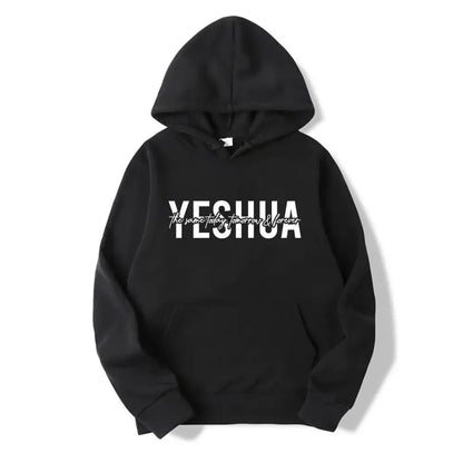 “YESHUA Christian Women’s Hoodie | Faith-Based Bible Verse Sweatshirt | Gather & Co. LLC”