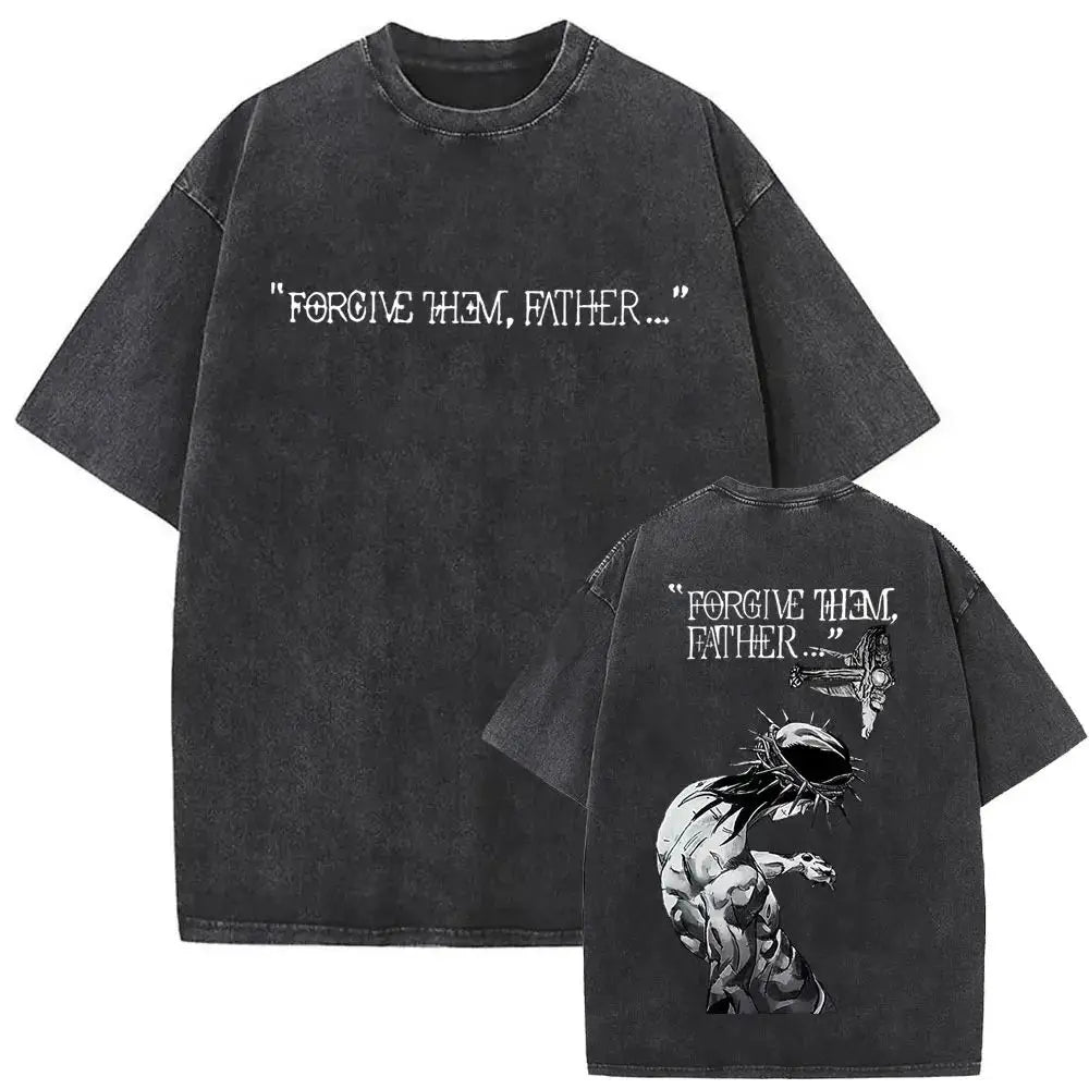 Men’s Christian Vintage Graphic Tees – Forgive Them Father + 30 Bold Faith-Based Designs