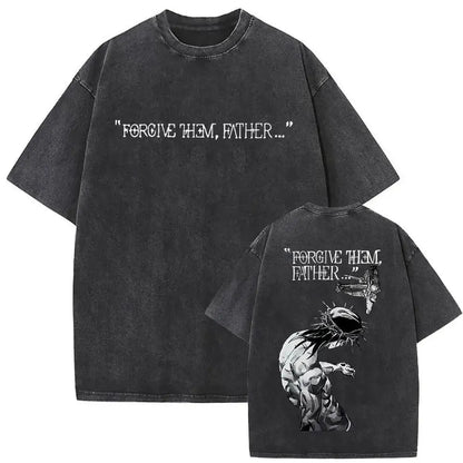 Men’s Christian Vintage Graphic Tees – Forgive Them Father + 30 Bold Faith-Based Designs