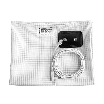 Silver Fiber Grounding Bedsheet – Conductive, Antistatic Sleep Support