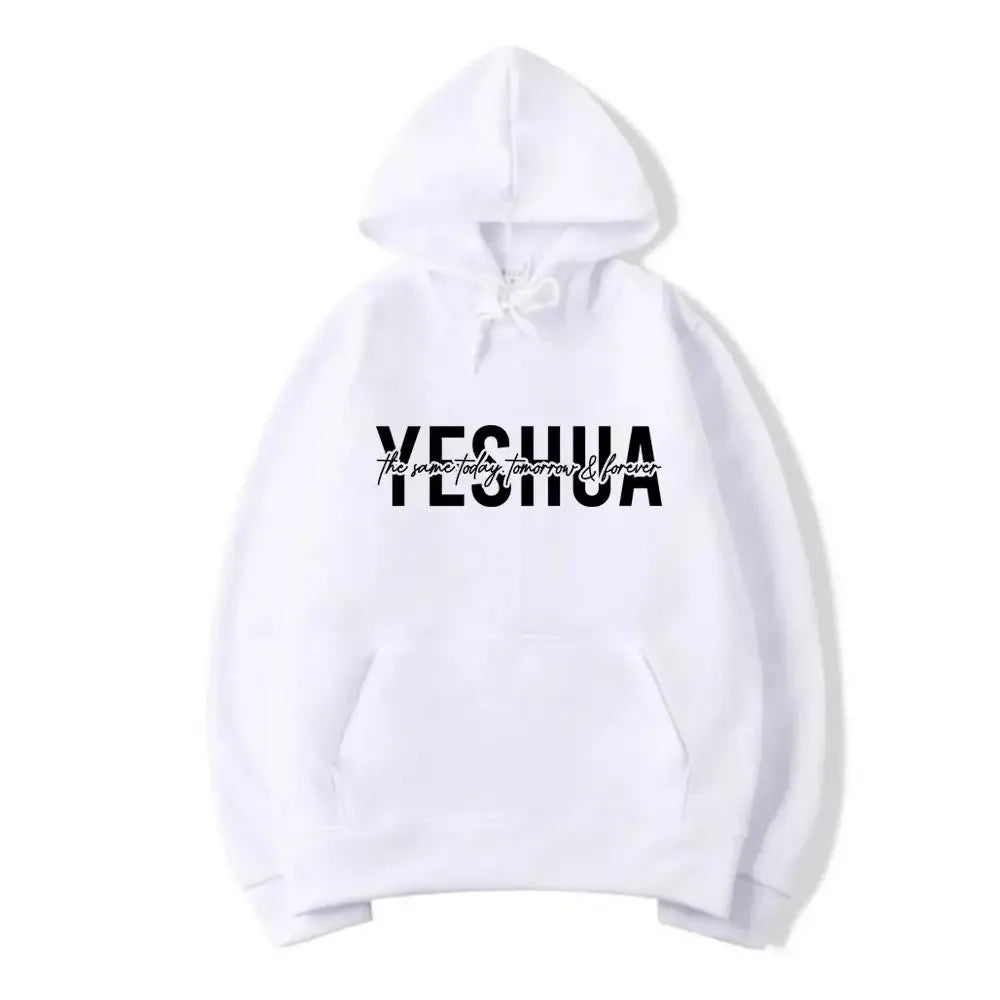 “YESHUA Christian Women’s Hoodie | Faith-Based Bible Verse Sweatshirt | Gather & Co. LLC”