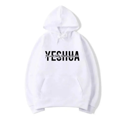 “YESHUA Christian Women’s Hoodie | Faith-Based Bible Verse Sweatshirt | Gather & Co. LLC”